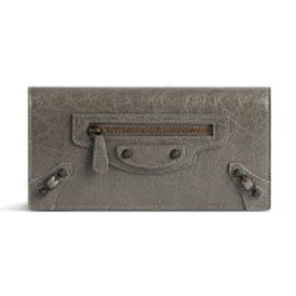 Balenciaga CITY Long Green Army LE Money Wallet - Picture 2 of 3